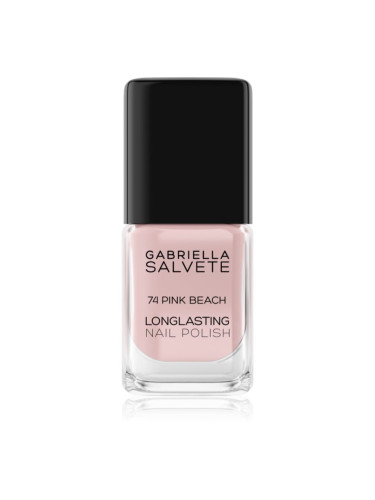 Gabriella Salvete Longlasting Enamel дълготраен лак за нокти със силен гланц цвят 74 Pink Beach 11 мл.