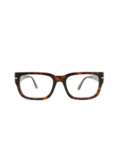 Persol 0Po3315V 24 55 - диоптрични очила, правоъгълна, мъжки, кафяви