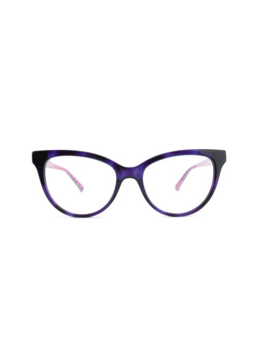 Moschino Love Mol609 HKZ 17 52 - диоптрични очила, cat eye, дамски, лилави