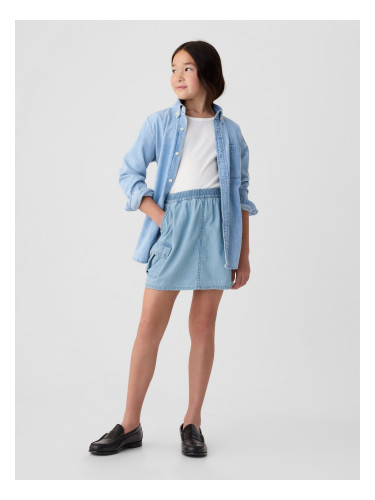GAP Children's Denim Cargo Skirt - Girls
