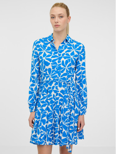 Orsay Blue Women's Shirt Dress - Women's