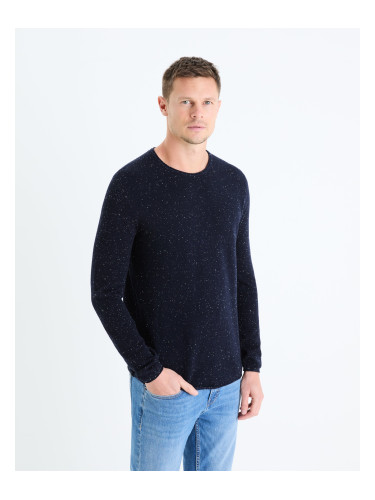 Dark blue men's sweater Celio Gesimoni