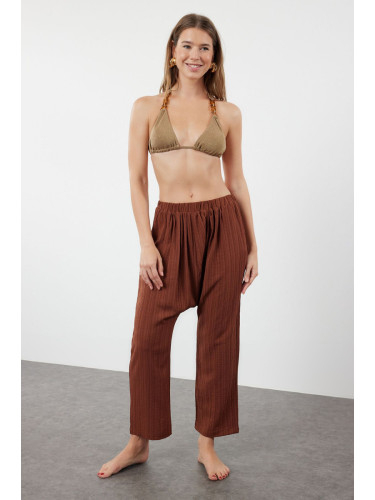 Trendyol Brown Woven Shalwar Beach Pants