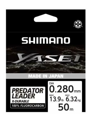 Shimano Fishing Yasei Predator Fluorocarbon Clear 0,28 mm 6,32 kg 50 m Монофил
