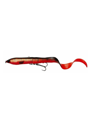 Savage Gear 3D Hard Eel Red N Black 17 cm 50 g Силиконова примамка
