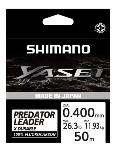 Shimano Fishing Yasei Predator Fluorocarbon Clear 0,40 mm 11,93 kg 50 m Монофил