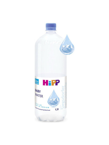 HIPP Питейна вода за бебета 1,5 л
