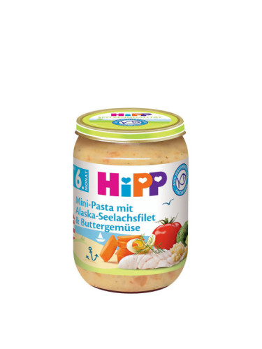 HIPP Филе от треска и зеленчуци 6+ мес. 190 г