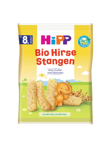 HIPP БИО Зърнени гризини от просо 8+ мес. 30 г