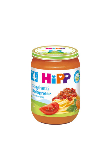 HIPP БИО Спагети болонезе 4+ мес. 190 г