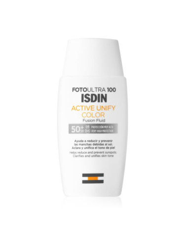 ISDIN Foto Ultra 100 Active Unify защитен тониращ крем против пигментни петна SPF 50+ 50 мл.