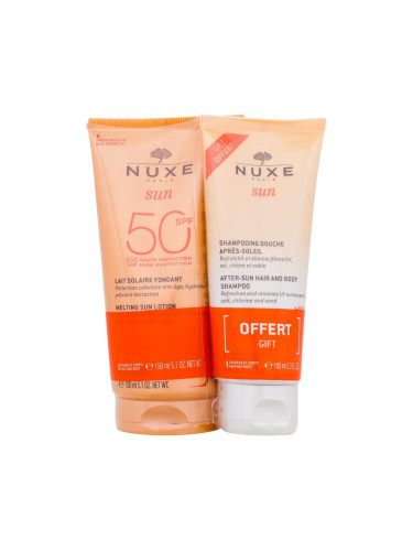 NUXE Sun High Protection Melting Lotion Слънцезащитна козметика за тяло Комплект
