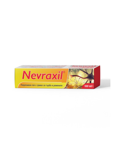 Невраксил Гел при неразположение в областта на гърба и шията 100 ml