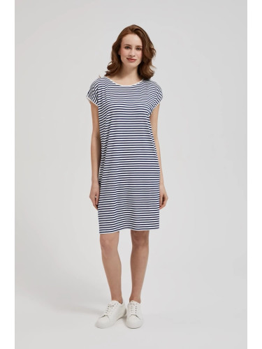 Marisse Women's Dress L-Su-4360 White_Navy