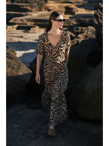 Marisse Women's Dress L-Su-4325 Beige