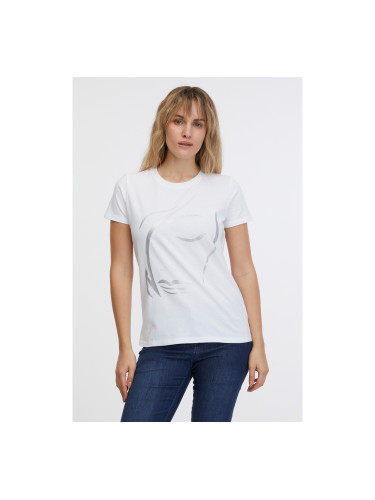 Women's white T-shirt SAM 73 Marianela