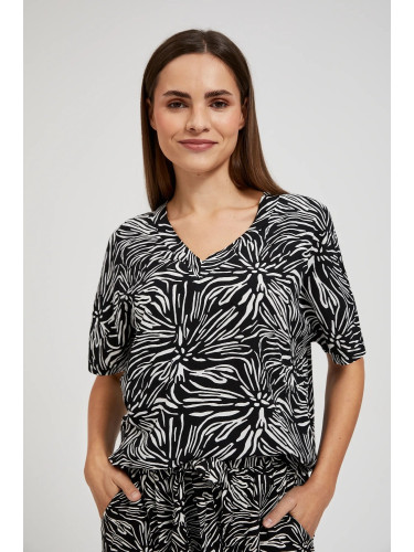 Marisse Women's Shirt L-Ko-4371 Black