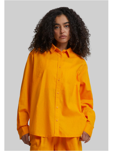 Women's linen shirt oversized mango