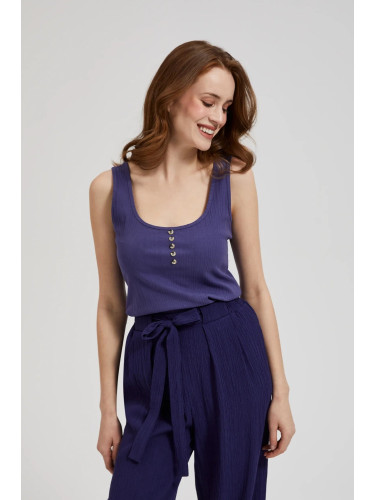 Marisse Women's Blouse L-Ts-4389 D.Violet