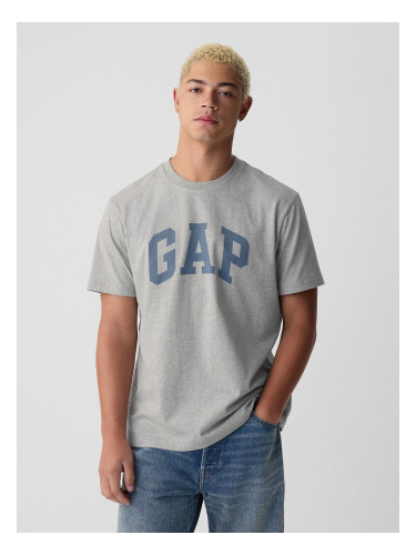 Grey men's T-shirt with GAP logo