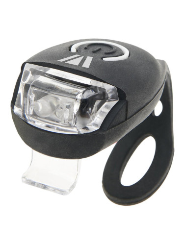 Newrban Newrban черен LED фар със силиконова стойка, за колело или скутер 12532