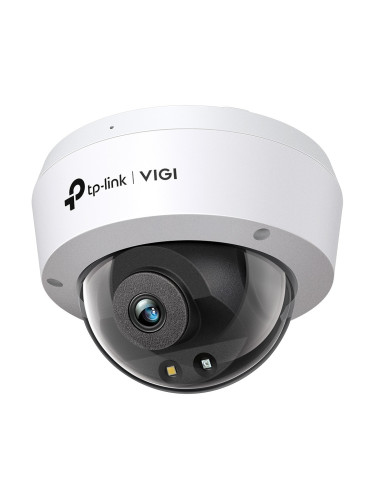 IP камера TP-Link VIGI C230(4mm), куполна, 3Mpix (2304x1296@30fps), 4mm обектив, H.265+/H.265/H.264+/H.264, IR осветеност (до 30 метра), външна IP67/IK10, PoE