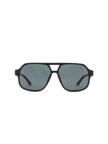 Puma Pj0059S 001 53 - квадратна слънчеви очила, детски, черни