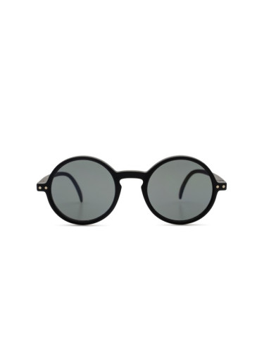 Izipizi Sun Junior #G Black (за възраст 5-10 години) - кръгла слънчеви очила, детски, черни