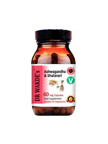 ДОКТОР УАКДЕС АШВАГАНДА И ШАТАВАРИ капсули * 60