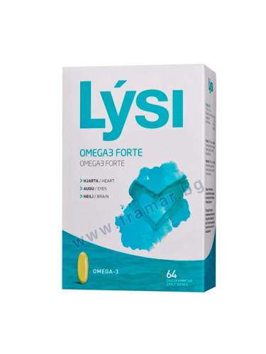 ЛИЗИ ОМЕГА 3 ФОРТЕ капсули * 64