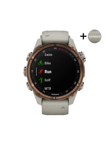 Смарт часовник Garmin Descent MK3i Carbon Grey DLC/Black 010-02753-14