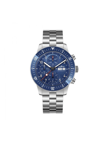 Часовник Fortis Novonaut N-42 Cobalt Blue Edition F2040012