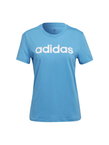 adidas LIN T Дамска тениска, синьо, размер