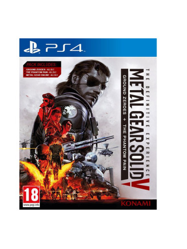 Игра за конзола Metal Gear Solid V: The Definitive Experience, за PS4