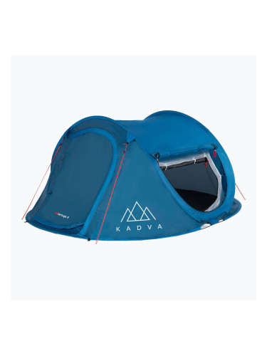 KADVA Tartuga 3-местна палатка за къмпинг синя