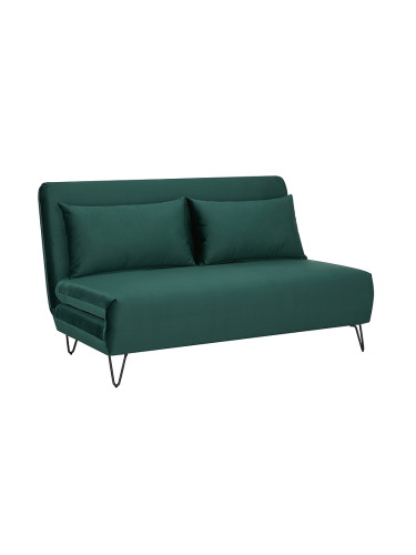 Разтегателен диван  - зелен