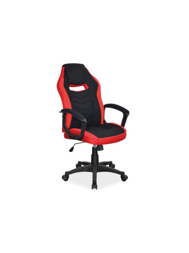 Геймърски стол- черна/червена