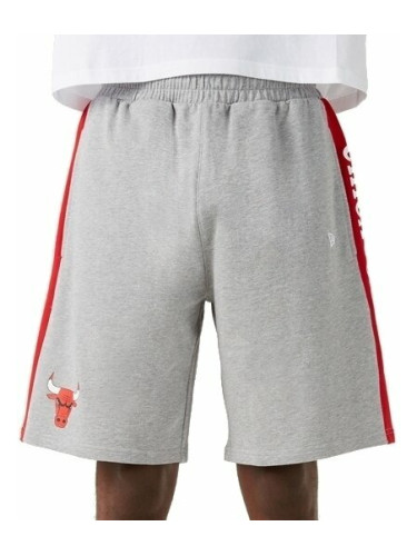 Chicago Bulls NBA Light Grey/Red 2XL Къси панталони
