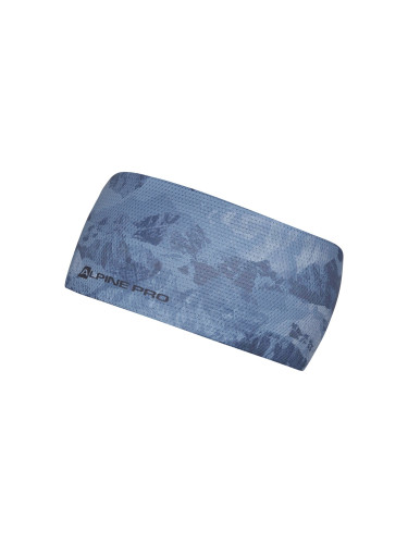 Sports quick-drying headband ALPINE PRO MUSA 2 blue mirage variant pb