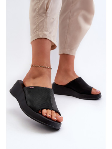 Дамски сандали на танкетка с аромат ZAXY