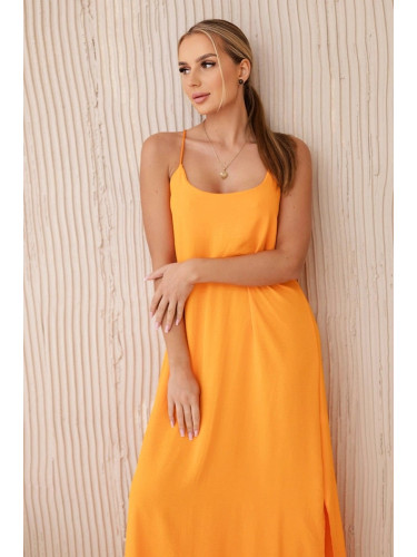 Women's summer dress FASARDI - orange