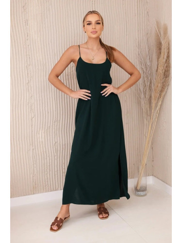 Women's summer dress Fasardi - dark green