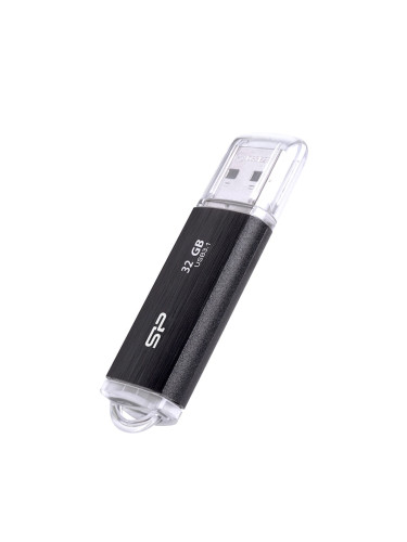 Памет 32GB USB Flash Drive, Silicon Power Blaze B02, USB 3.2, черна