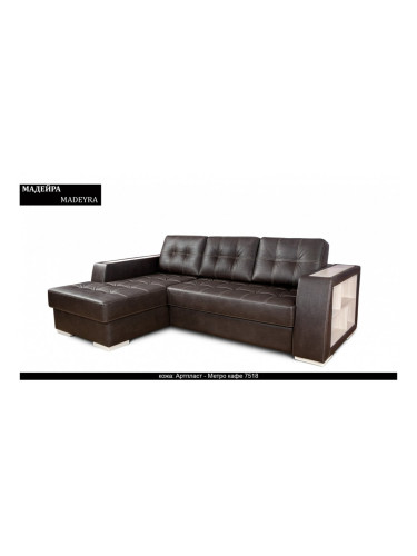Ъглов диван Madeyra BM, с ракла, разтегателен
