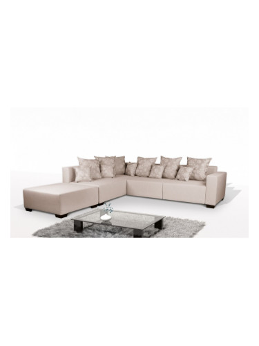 Ъглов диван Leonardo M5 BM,с ракла, разтегателен