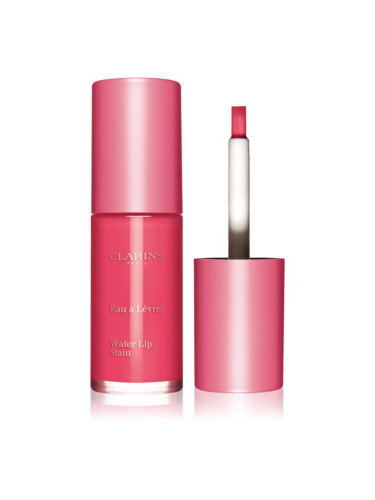 Clarins Water Lip Stain гланц за устни с матиращ ефект с хидратиращ ефект цвят 11 Soft Pink Water 7 мл.