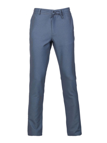 Панталон в средно синьо с връзки