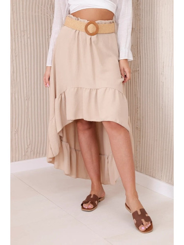 Women's skirt - dark beige
