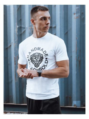 Men's T-shirt with white Dstreet print