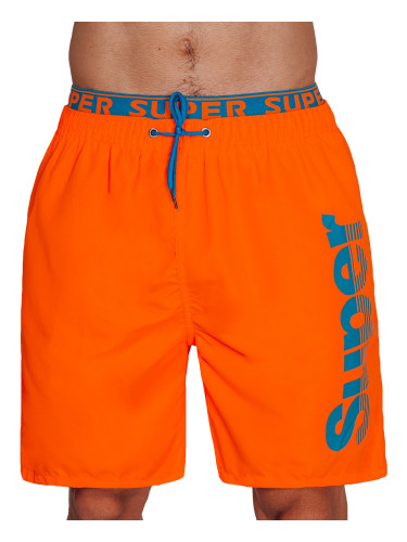 Orange men's Dstreet shorts